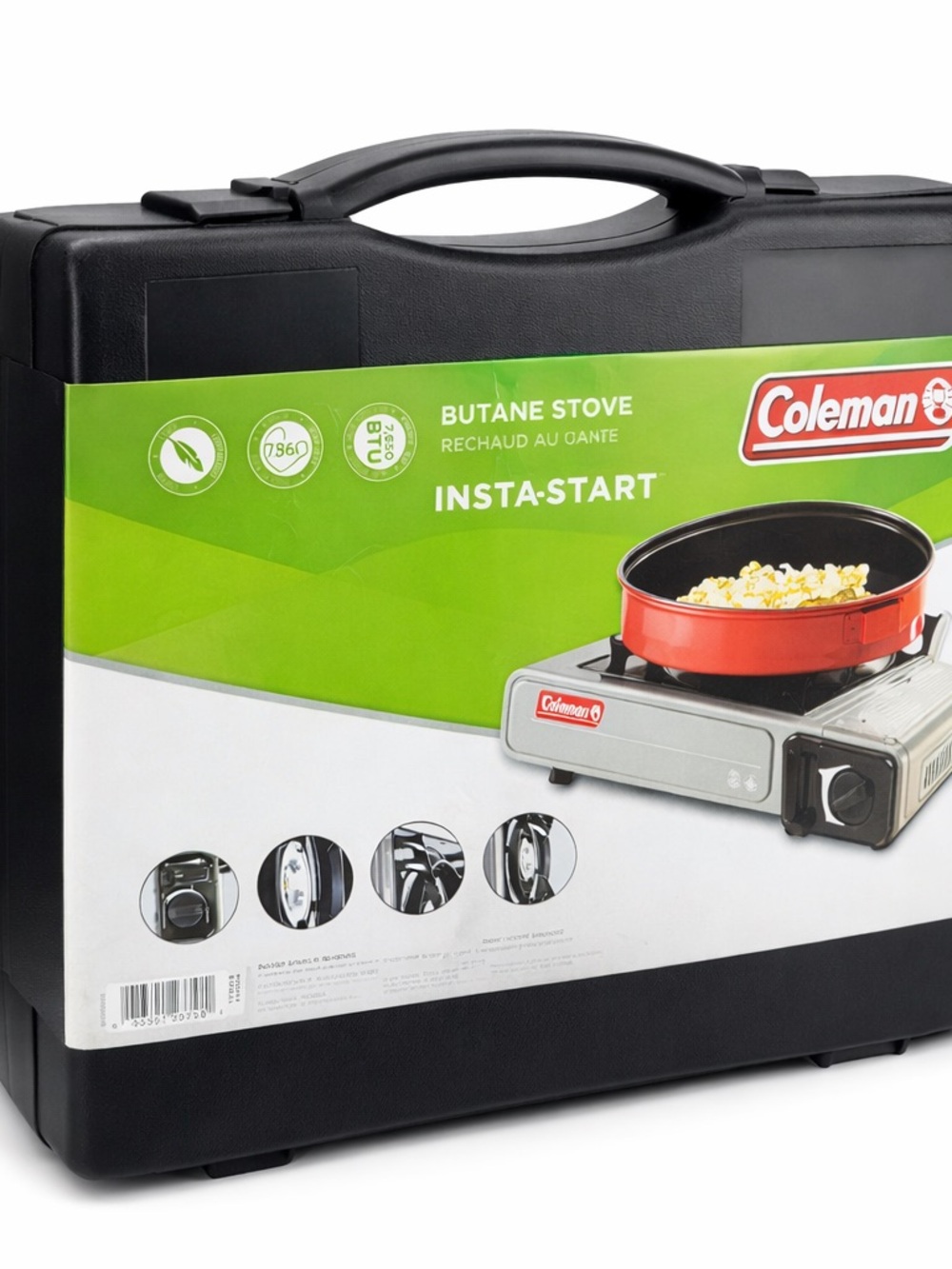 Coleman Butane Stove InstaStart‎ Portable Camping Stove w/ Case New Sealed